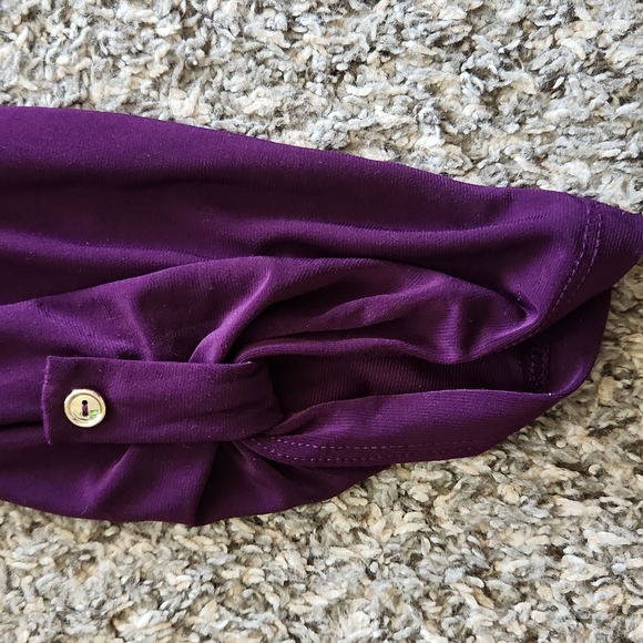 Plum blouse, sz M - Picture 5 of 12